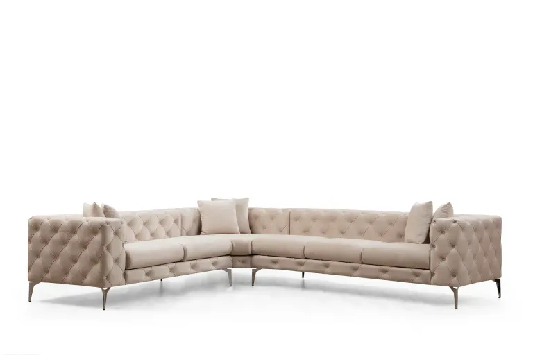 Cream Momo Corner Sofa