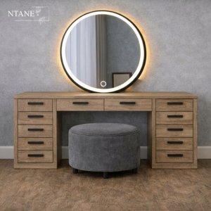 New Angela Dressing Table Kirkwall textured