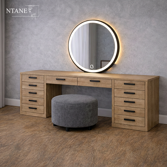 New Angela Dressing Table Kirkwall textured - Image 2