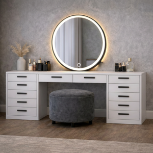 New Angela Dressing Table White, peen